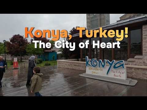 Walking through the spiritual city of Konya, Turkey
