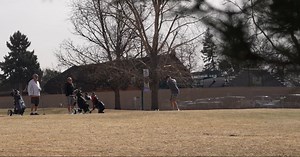 How are golf courses staying so green despite water restrictions?