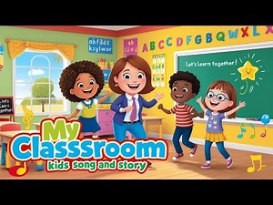My classroom, Kids Song and Story | Nursery Rhyme for Children | Kids Songs for School