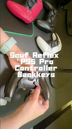SCUF Reflex PS5 Controller Back Paddles #SCUFReflex #ReflexPro #ps5controller