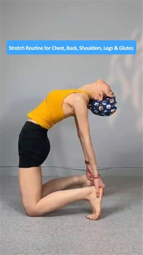 5 Home Stretches to Release Tension in Chest, Back, Shoulders, Legs & Glutes