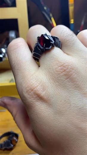Check out this Warrior ring I finished up the other day! . . . . ....