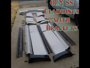 OEM Silverado SS Claddings with BRACKETS