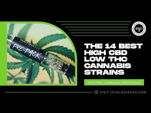 The 14 Best High CBD Low THC Cannabis Strains | Inyo