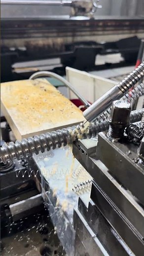 Aluminum screw #cnc #machine #welding