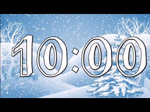 10 Minute Winter Snow Timer