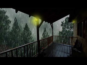 Lluvia Relajante Para Dormir - Sonido de Lluvia y Truenos, Rain Sound for Sleeping, Medition #349