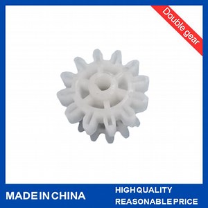 [Hot Item] Plastic Double Gear Injection Molding Transmission Gear High Speed PPS Gear