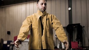 IRONCAT Standard FR Welding Jacket, Green, XX-Large, 7050/2XL