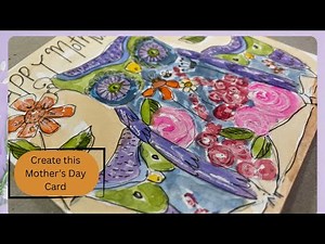 Paint a Whimsical Watercolor Mother's Day Card 🦉 | Mama Owl & Babies Tutorial #mothersday2025
