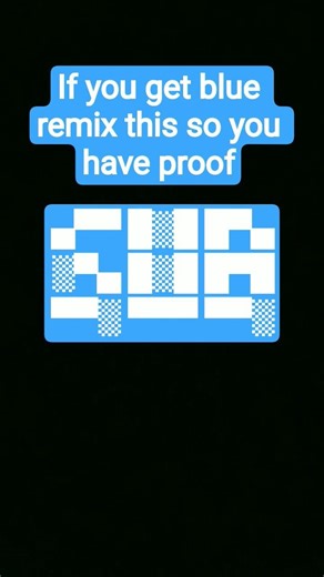 if you get blue i will sub comment and like on your video