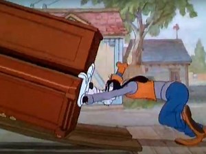 « Le déménagement de Mickey » (1936), un dessin animé avec Dingo, Donald et Mickey (vidéo)