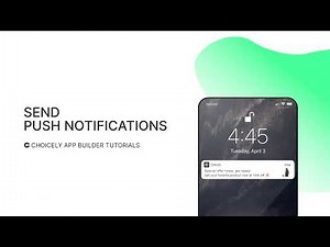 How to Send Push Notifications from Your App | Choicely App Builder Tutorial