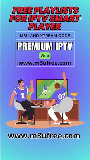 Free playlists for IPTV Smart Player