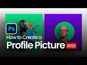 How To Create A Profile Picture on Adobe Photoshop (2022)