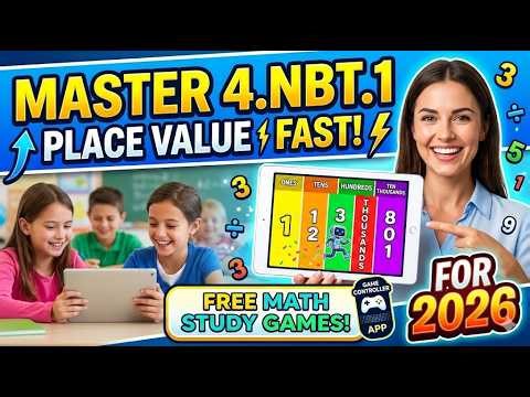 Master 4.NBT.1 Place Value Fast with Free Math Study Games for 2026