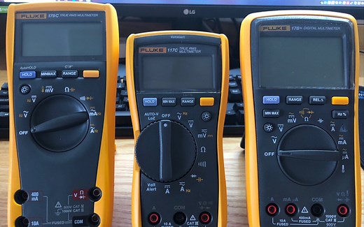 多款福禄克万用表拆解图