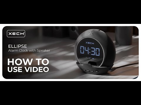 Ellipse - How to Use Video | Clock with Alarm | Bluetooth Speaker | Smartphone Holder | Pen Stand
