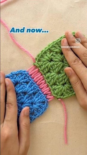INVISIBLE JOIN: How to Join Granny Squares Pt 4 #grannysquare #crochetforbeginners #crochettutorial