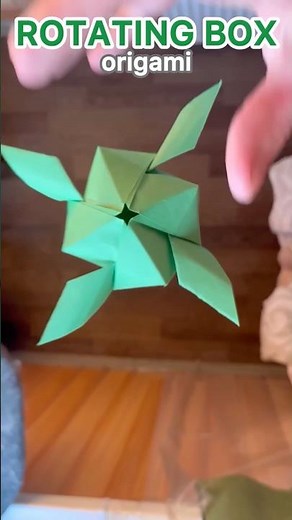 Origami Spinning Balloon Easy Tutorial | How to Make a Rotating Paper Balloon