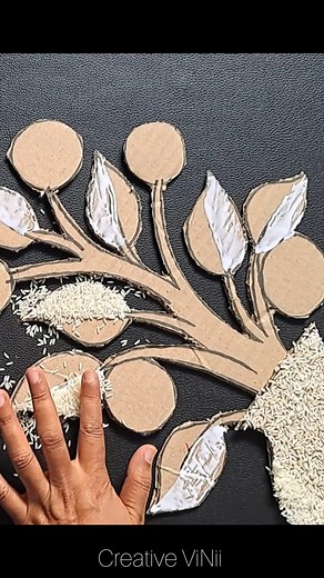 best out of waste wall hanging #reels #instagram #diy #facebookreel #viral #trending | Creative ViNii