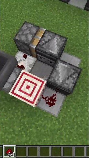Horizontal Observer Auto Droppers/Dispensers | Minecraft Tutorial Previews #minecraft #redstone
