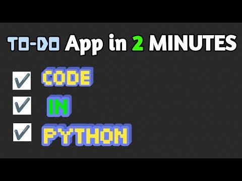To Do app in only 2 minutes | @Exoo25-dev 