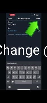 How to Change Twitter @ Handle Name (Easy)