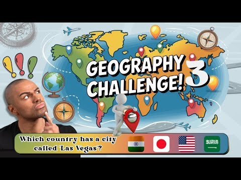 🌍 Geography Quiz Game 3 || Ultimate Geo Challenge for Kids & Quiz master