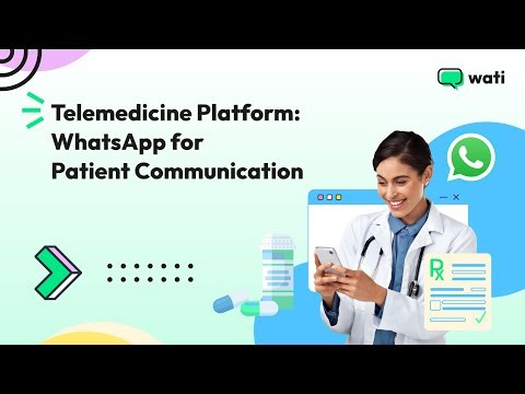 Telemedicine Platform: WhatsApp for Patient Communication | Wati