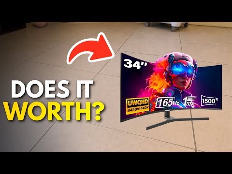 Gawfolk 34 Inch Ultrawide Curved Gaming Monitor Review