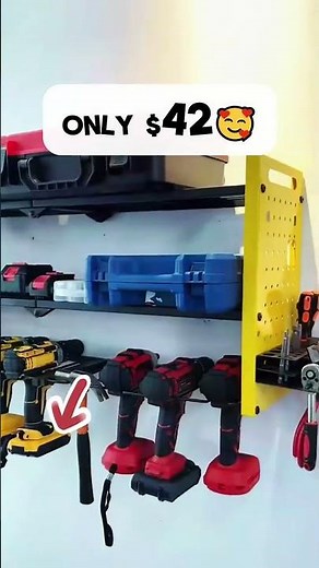 Smart power tool storage ideas #powertools #toolstorage