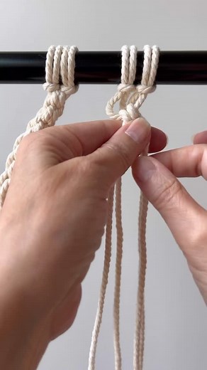 Macrame Knot 🪢 #macrame #macrameknot #macrametutorial #macramepattern #macrameidea #diy | Sana Macrame