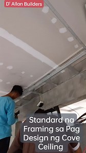 36K views · 476 reactions | Standard na Sukat ng Frames sa Cove Ceiling Design | D' Allan Builders | Facebook