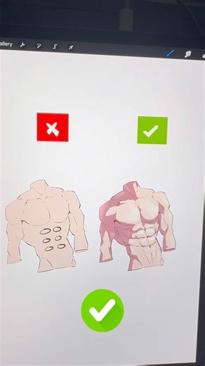 Why your abs look flat — and how to fix them 💪🎨 #shorts