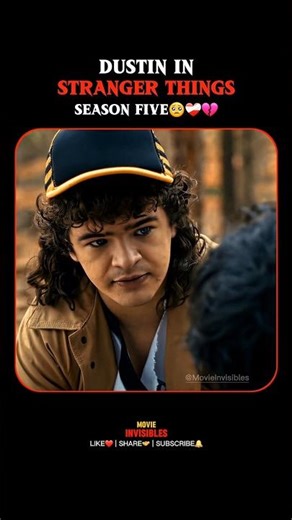 Dustin Henderson Evolution From Season 1 to 5 🥺❤️‍🩹