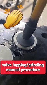 10K views · 93 reactions | valve lapping,manual procedure #mechanic #tutorial #car #tip #automotive #workshops #diy #autoelectrician | Mechatronics Tyronn | Facebook