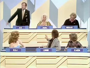 📺 'Blankety Blank' Thursday 06 November 1980 - BBC1: 19:55 In today's episode, Rula Lenska and Bernard Cribbins make their debut on the panel, while Jack Douglas shares some philosophy with Terry: "It was Confucius who said 'all men are dominoes', which makes you the double blank" "Farrah Fawcett said 'it was really tough being married to the Bionic Man. One night in bed his BLANK fell off'. #BlanketyBlank | Bernie Briffa
