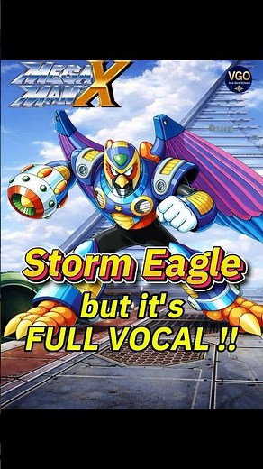 Storm Eagle Theme with Vocals 🔥 Mega Man X - ストーム・イーグル戦テーマ（ロックマンX）