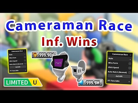 [UGC LIMITED] Cameraman Race Simulator | Infinite Wins / Auto Hatch Script