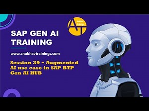 39 SAP Generative AI – Real-Time Augmented Analytics Use Case on SAP BTP