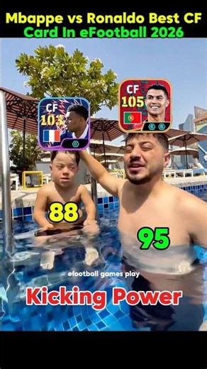 Portugal National Team Ronaldo vs France Team Mbappe Card Compare In eFootball 2026 #efootball #pes