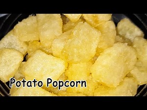 Hasbis Cook / Potato Popcorn / Crispy Potato Popcorn / Easy Way to make Potato Popcorn