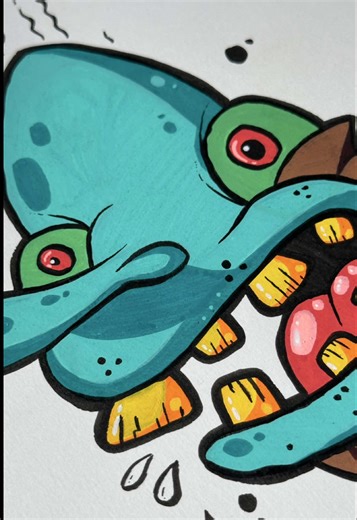 My 10 years old son loves drawing weird characters because nothing has to be perfect. A lot of his inspiration comes from @DoodleWithKorp whose work really encourages young artists to draw with confidence and freedom. If you want to feel more relaxed about drawing, we highly recommend following him. #pirate #draw #posca #poscaart #kidartist