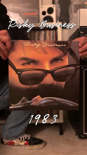 Vinyl | Vintage Hifi | Music Room on Instagram: "Risky Business Soundtrack – 1983 (First Pressing) Risky Business, the breakout movie that launched Tom Cruise into stardom. Beyond the film itself, the soundtrack has early ’80s hits and remains one of the era’s most underrated compilations. Featuring classics from Bob Seger, Prince, Journey, Phil Collins, Jeff Beck, and more, it perfectly captures the sound and energy of the time. While it may not always get the recognition it deserves, it’s a tr