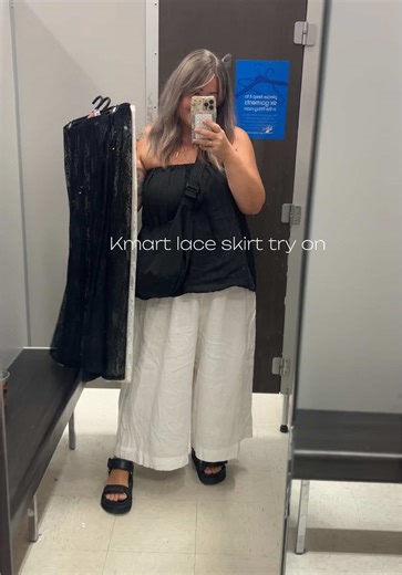 Kmart Lace Skirt Try-On: Styling Tips and Outfit Ideas