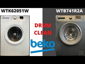 Wash Race - Beko WTB741R2A & Beko WTK62051W - Drum Clean