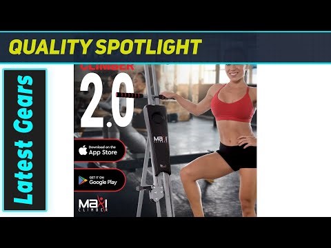 MaxiClimber 2.0: The Ultimate Full-Body Home Workout Machine!