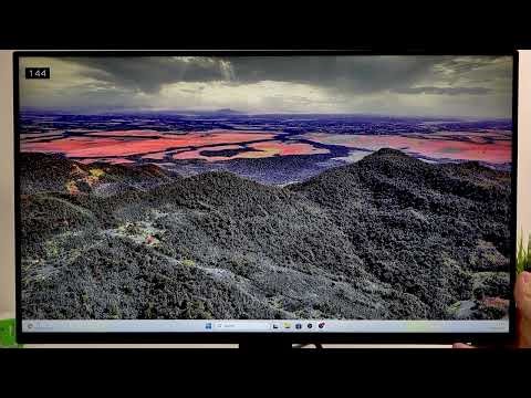 MSI G242L – How to Change Refresh Rate Indicator