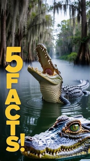 They are not what that you think!🐊#youtubeshorts#Alligator#viralshort#facts#wildlife#nature